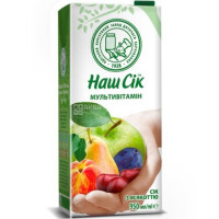 Сік, Наш Сік, 0,95л Мультивітамін