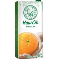 Сік, Наш Сік, 0,95л Апельсиновий