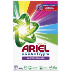 Пральний порошок Ariel Аква-Пудра Колор Автомат 300г