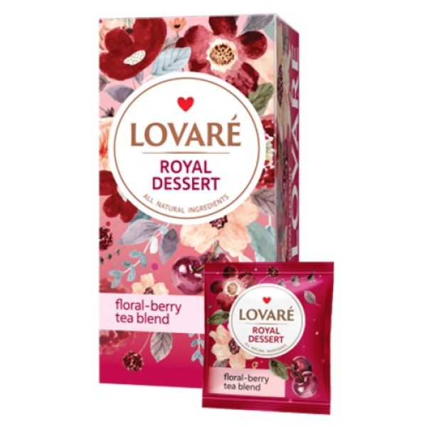 Чай, Lovare, 24пак Королівський десерт