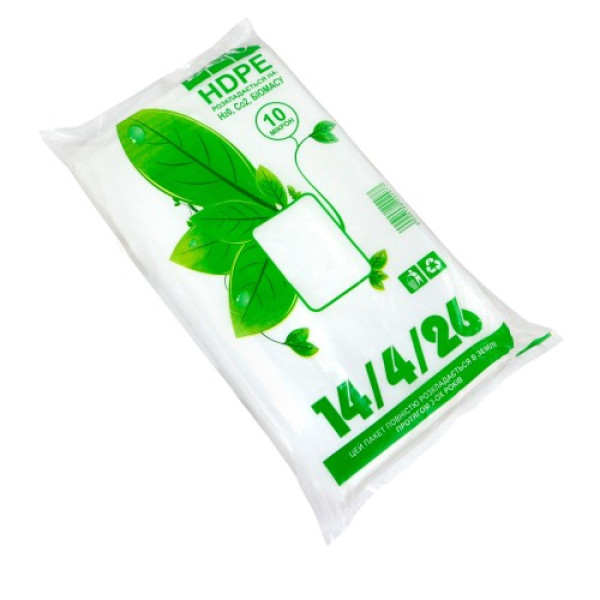 Пакет фасувальний, ЕКО, 14х4х26 см